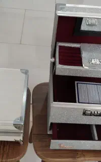 جعبه لوازم ارایش و جعبه قران عروس داماد