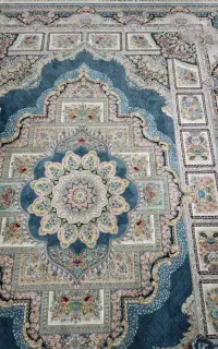 ۲ تخته فرش ۹متری ۱۲۰۰ شانه شاهرخ کاشان