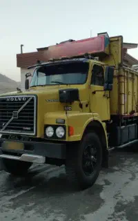 کامیون ولوو 10 چرخ باری مدل 65