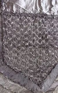 رو تختی عروس طوسی ۵ تیکه