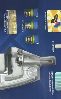 میکروسکوپ همراه کیت پرورش میگو