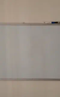 تخته وایت برد مغناطیسی سایز 90X60