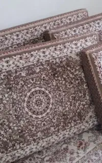 دوجفت پشتی رنگ گردویی