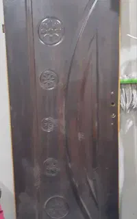 درب چوبی