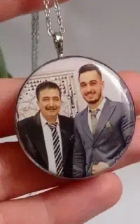 گردنبندعکس دلخواه/آویزماشین عکس /جاسوئیچی عکس