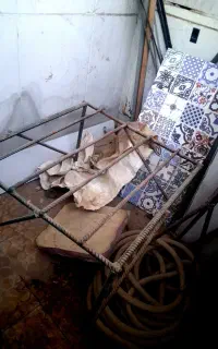 پایه اهنی تک شعله