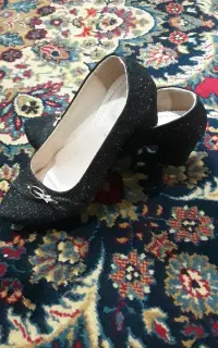 کفش مجلسی لمه مشکی هفت رنگ سایز40