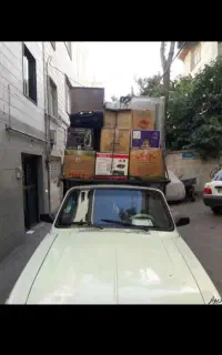 وانت بار ونیسان  وحمل اثاثیه منزل اتو بار امید