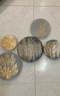 تابلو دیوارکوب سفالی