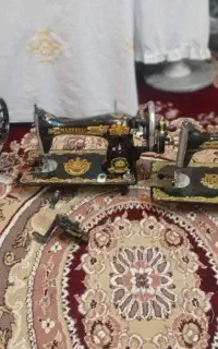 چرخ خیاطی دستی قدیمی