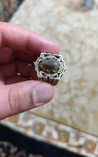 انگشتر نقره اوپال اتیوپی