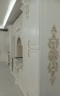 اجراع رنگ پلی اورتان کابینت و در