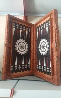 فروش تخته نرد و کشتی چوبی دکوری