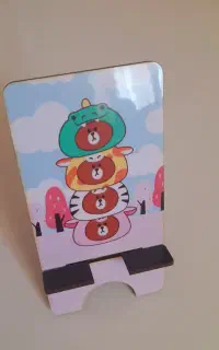 هولدر چوبی موبایل کاملا نو