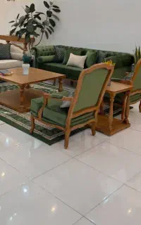 مبل کوئین فرانسوی ابزاری کلاف خام