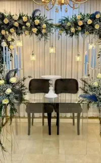 دیزاین وگل آرایی تشریفات عروسی صوت،نور،اجرا،لباس