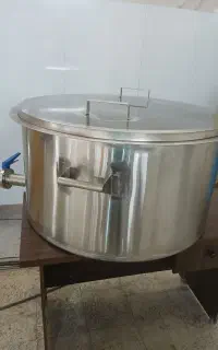 دیگ چلوی روی و استیل
