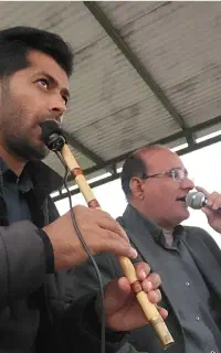 خواننده و مداح مراسمات ختم و عزاداری
