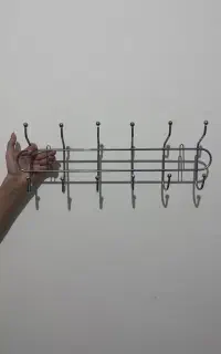 جا لباسی دیواری ۶ قلاب فلزی سالم