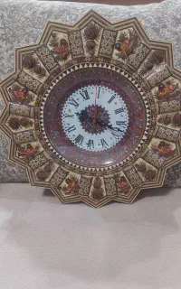 ساعت دیواری خاتم کاری اصفهان