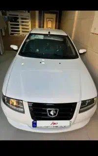 سمند سفید سورن پلاس موتور جدید سیمی مدل ۱۴۰۴