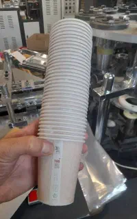 لیوان کاغذی بصورت خورده و عمده