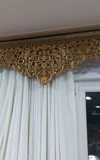 کتیبه پرده شیک و برجسته ۵/۵۰ سانتی متر