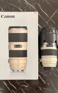 لنز تله Canon EF 70-200mm f/2.8L در حد اک