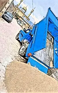 حمل آجر نخاله مصالح تخریب ماسه سیمان گچ بلوک