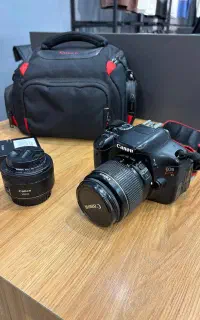 دوربین Canon EOS 600D + دو لنز