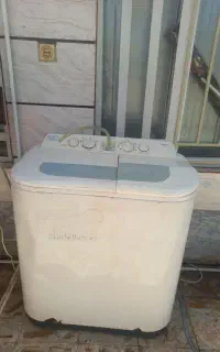 ماشین لباسشویی دو قلو