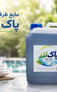 مایع ظرفشویی اقتصادی پاک لند