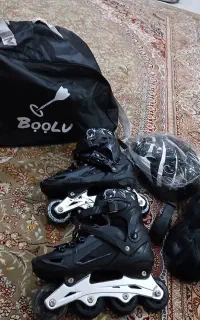 اسکیت به همراه ست کامل. کیسه بوکس