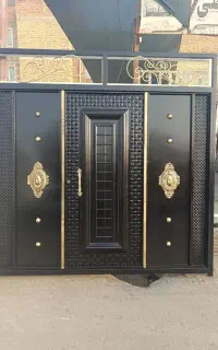 درب حیاط  ماشین رو 3لنگه و دو لنگه