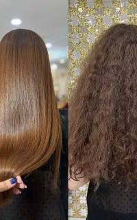 مدل برای کراتین مو