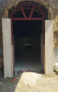 انواع نما سنگ ساختمانی ساده طرح دار کلاسیک رومی
