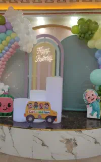 بادکنک آرایی اقتصادی ۵۵۰ ت. و گل ارایی