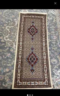 قالی دستبافت، ( ریزماهی بیرجند ابریشم دار)