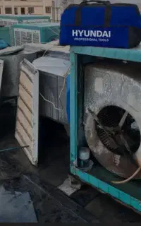سرویس کولر ابی وسلولزی سیار همراه با برق کشی