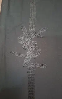پارچه نخی خامه دوزی