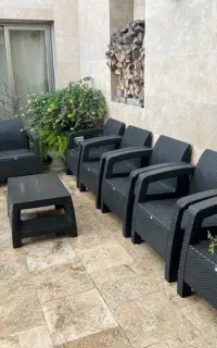 صندلی حصیری