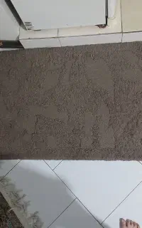 گلیم فرش فانتزی و یک عدد کنار کش پرزی