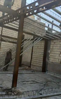 ارماتوربند اسکلت فلزی الماتور بتن استخر سوله