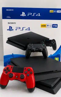 PS4 Slim 1Tr چکی/کپی‌خور/فول بازی/۱۰٪ تخفیف نقدی