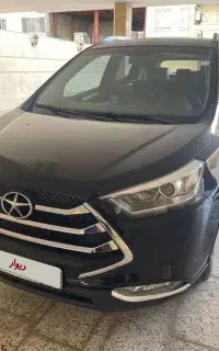 جک S3 بی رنگ مدل ۱۴۰۰ مشکی/سفید  اقساطی