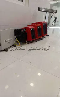 هیتر بخاری برقی فن دار 9 کیلووات سه فاز کارگاهی