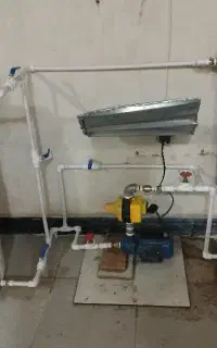 لوله کشی ، نصب انواع شیر آلات ، نصب پمپ منبع