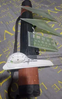 خط کش  رسم برای نقشه کشی ومعماری ب همراه کیف