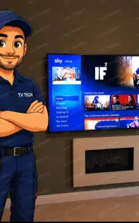 نصاب نصب گیرنده تلویزیون