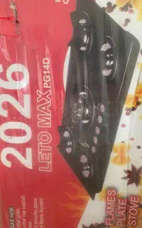 گاز صفحه شیشه مکس